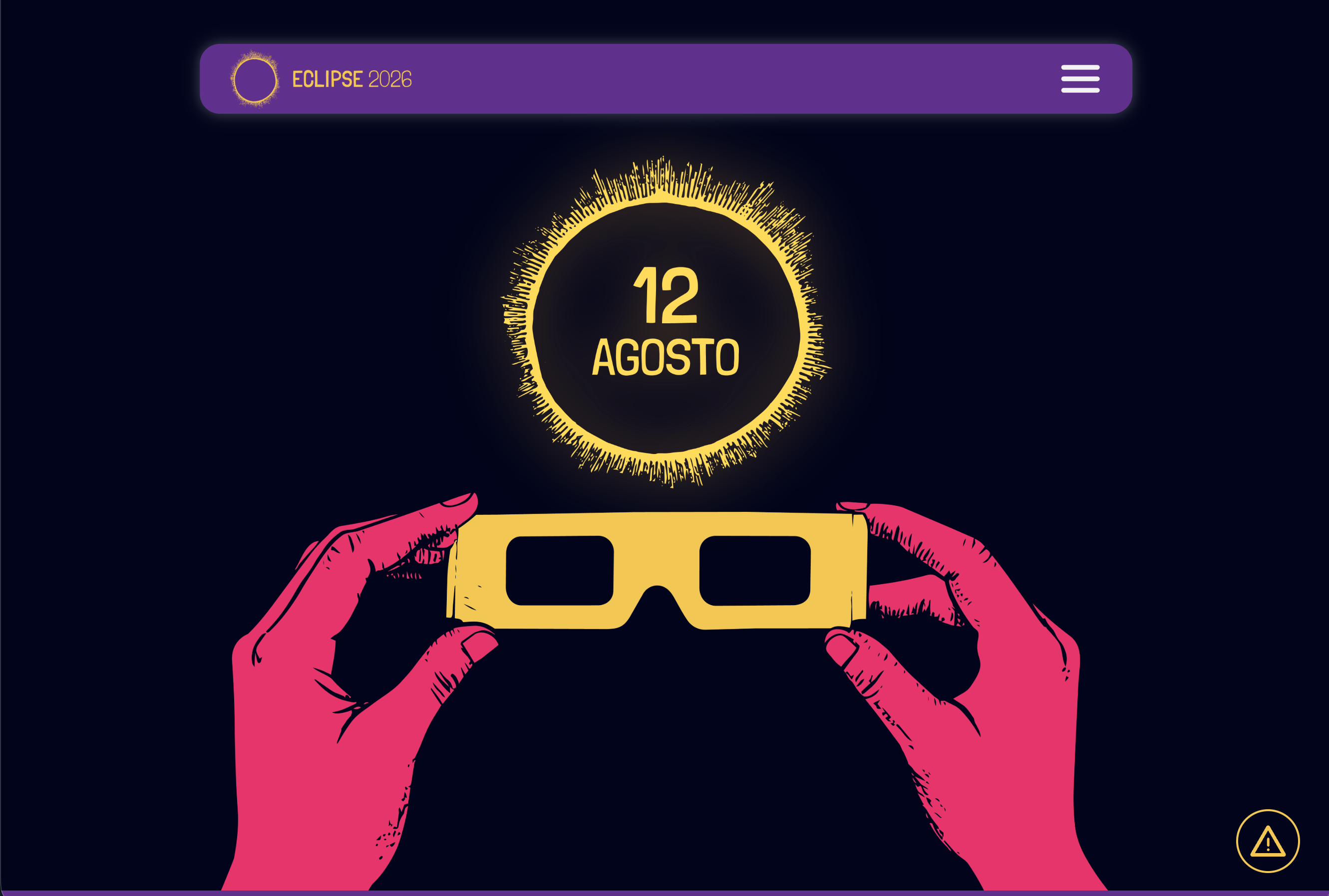 Capa do projeto Eclipse2026